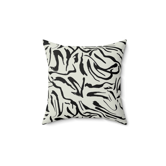 Spun Polyester Square Pillow