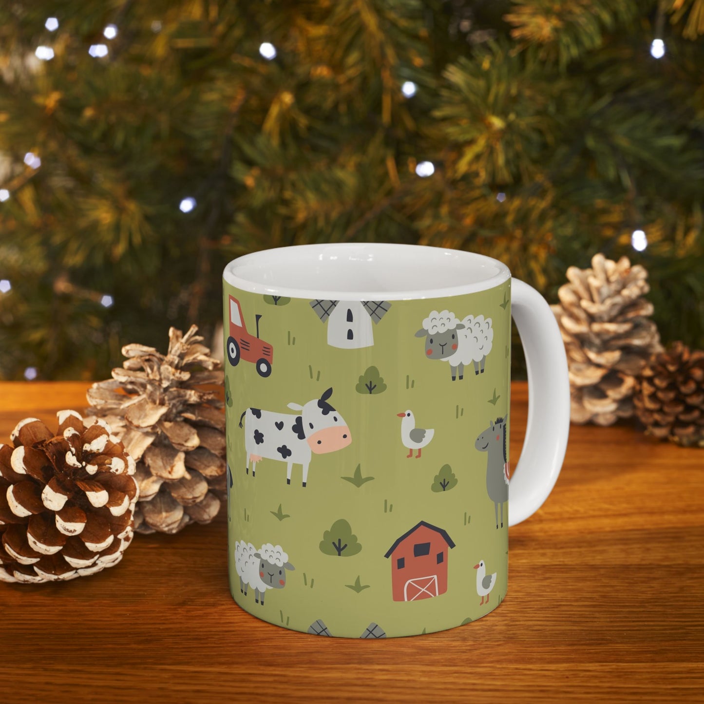 Farm Life Ceramic Mug, (11oz, 15oz)