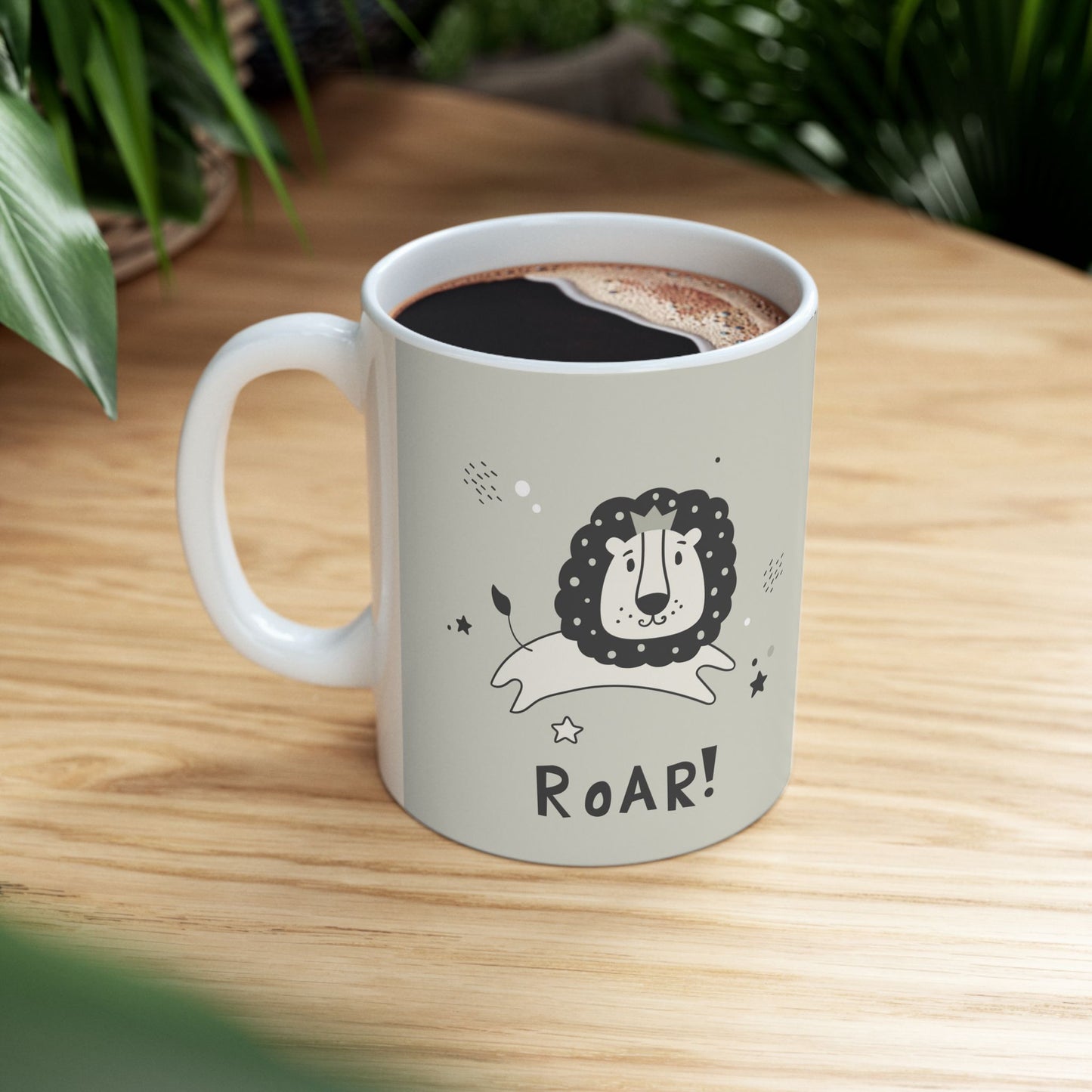 Roar! Ceramic Mug, (11oz, 15oz)