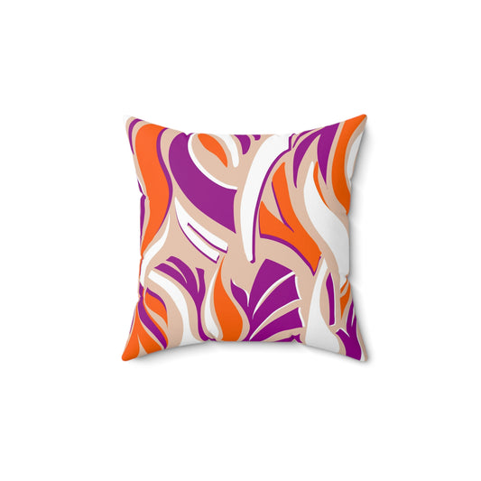 Spun Polyester Square Pillow