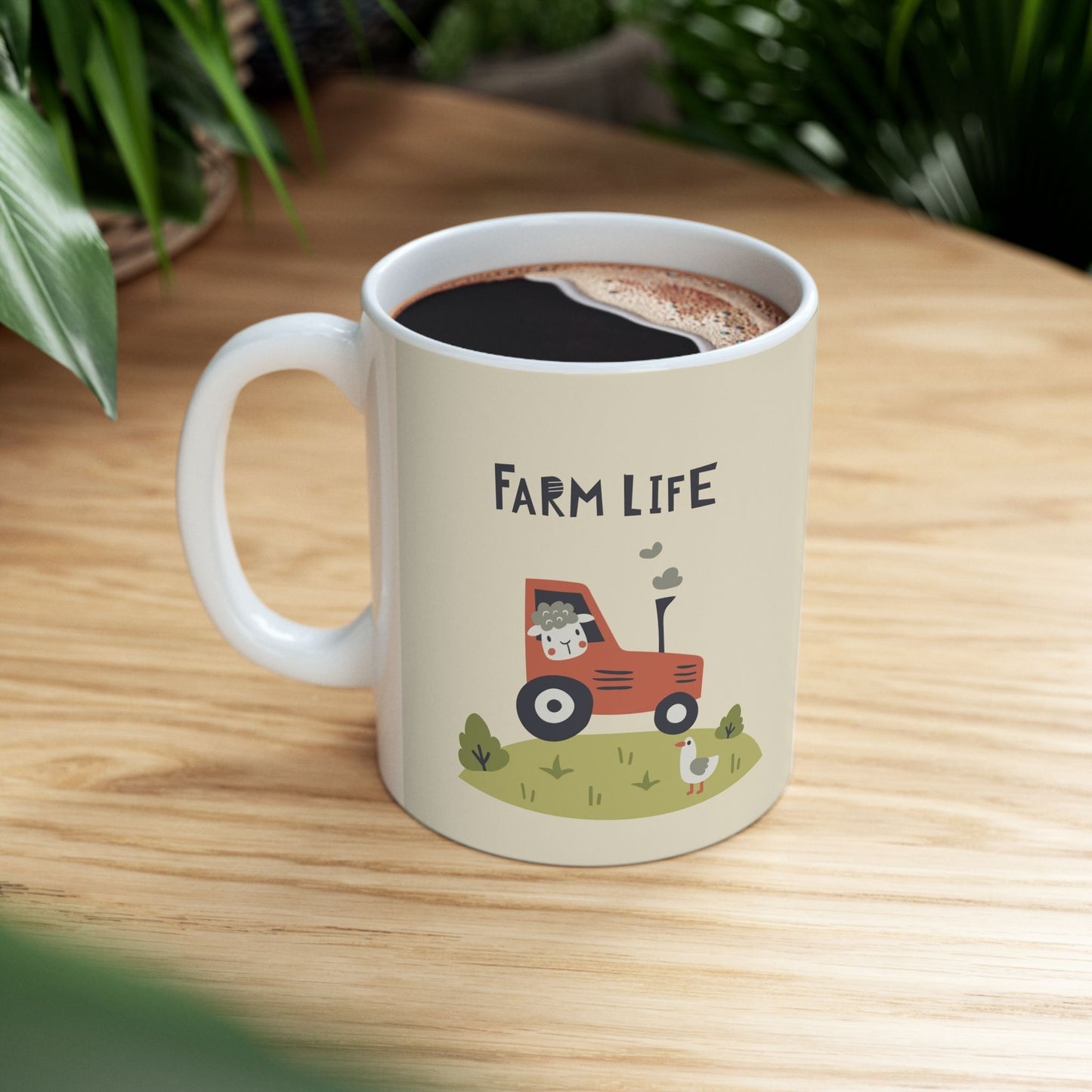 Farm Life Ceramic Mug, (11oz, 15oz)