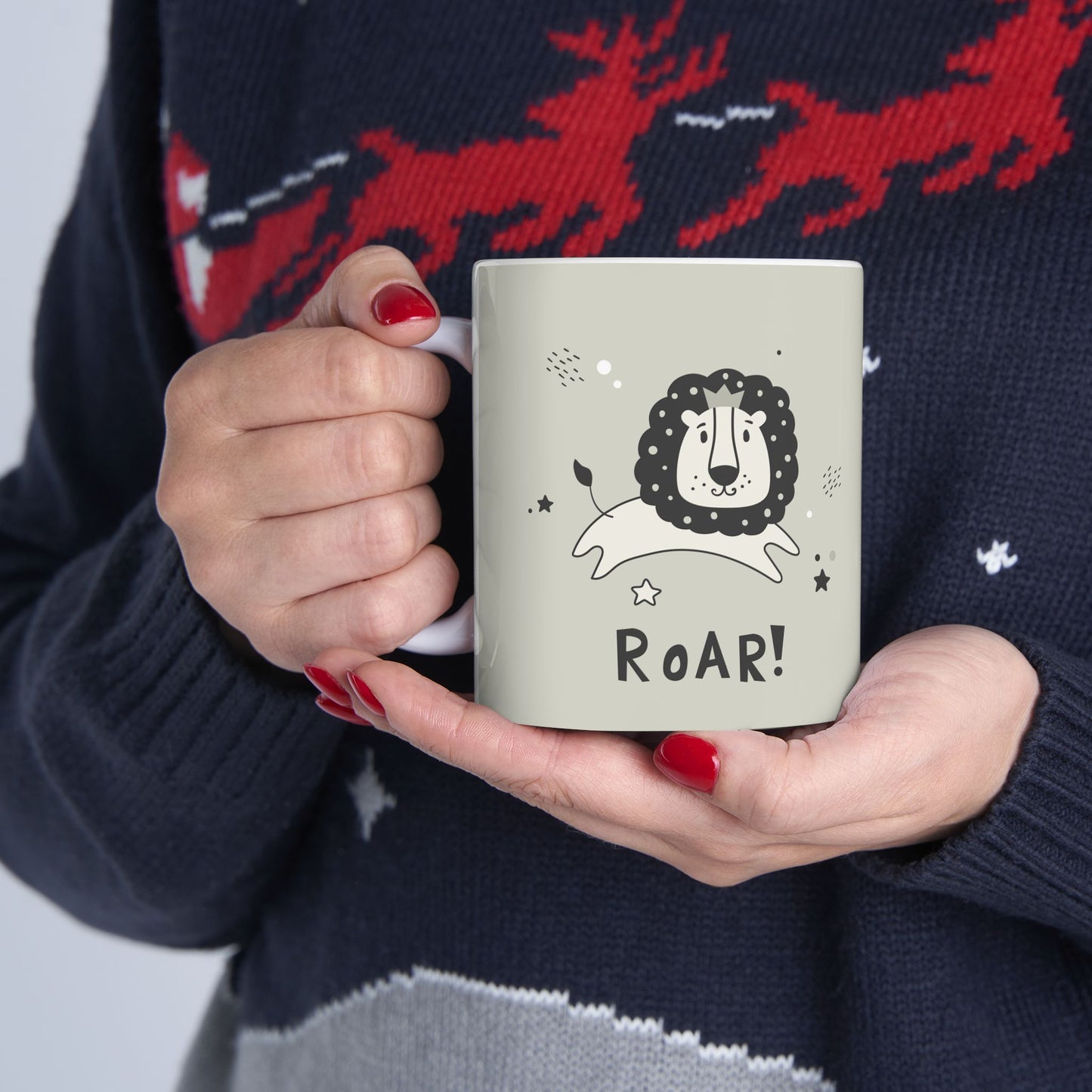 Roar! Ceramic Mug, (11oz, 15oz)