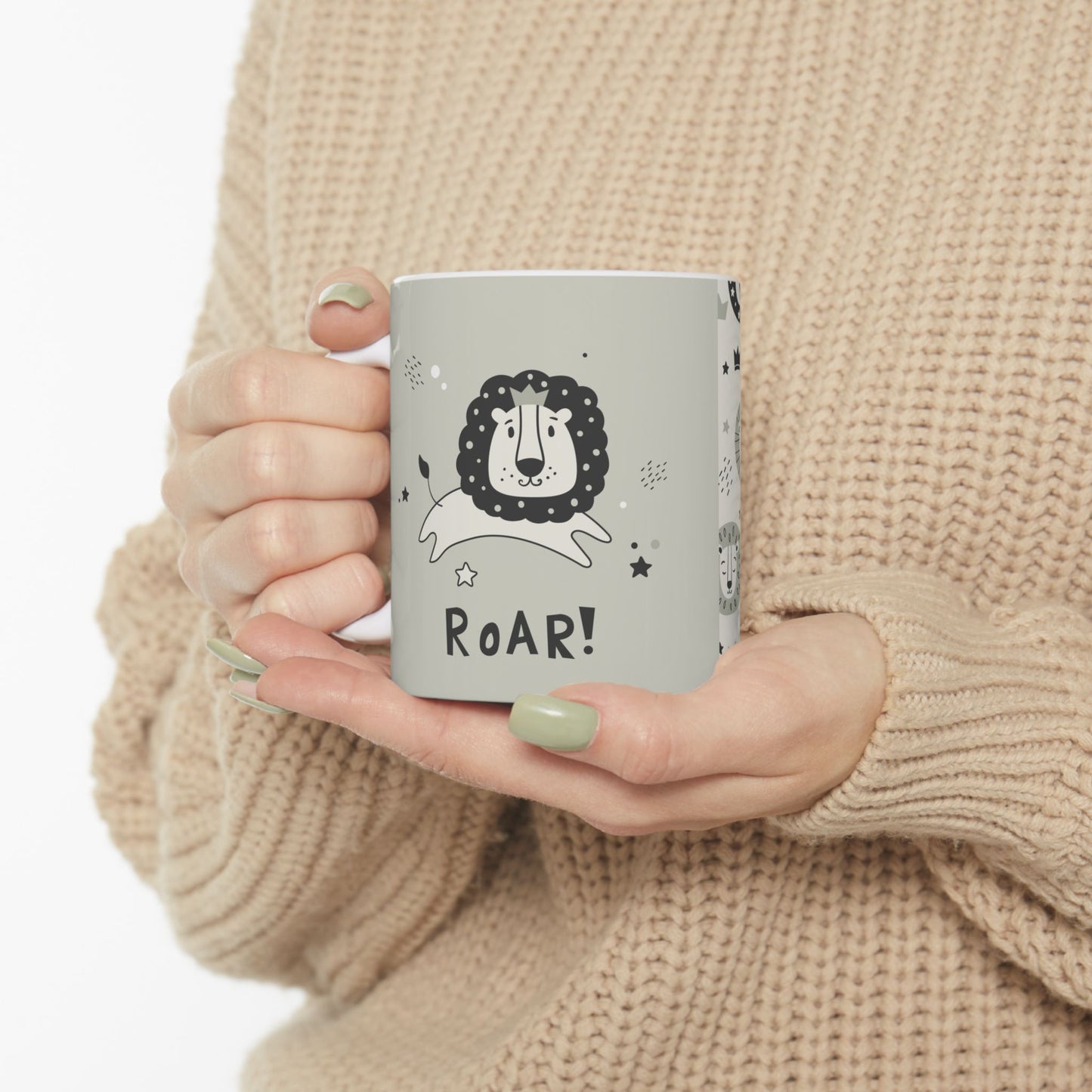 Roar! Ceramic Mug, (11oz, 15oz)