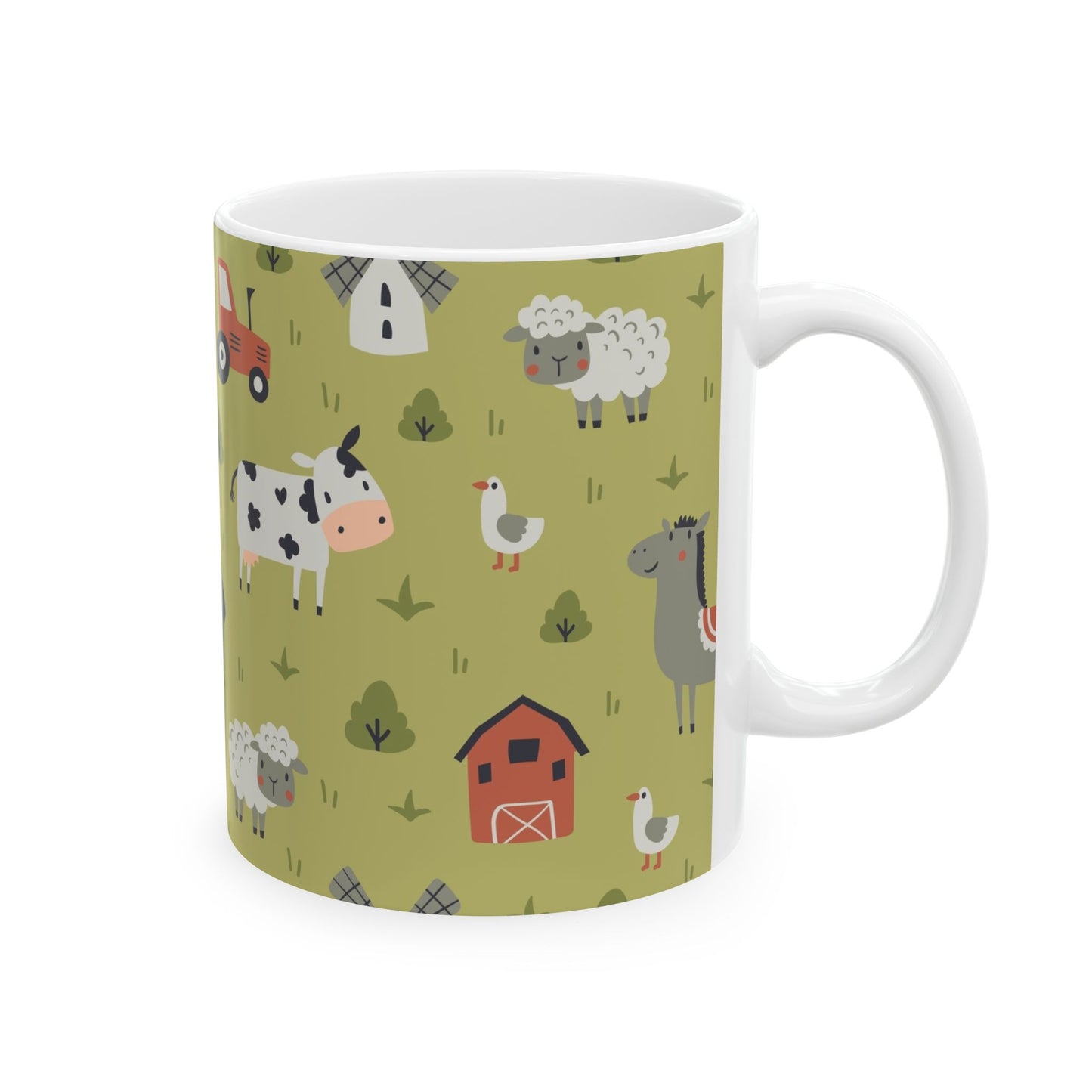 Farm Life Ceramic Mug, (11oz, 15oz)